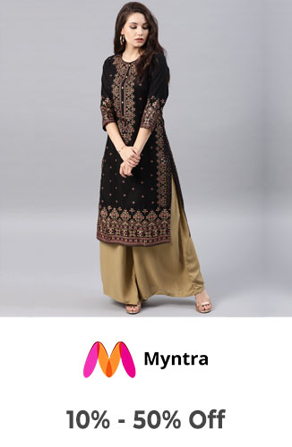 Best Dussehra Offers On Myntra Fashion Shop