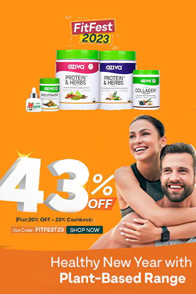 43% Off! Flat 20% + 23% Cashback