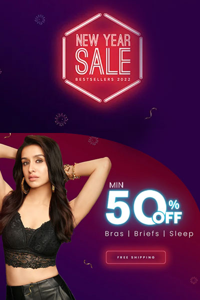 New Year Sale! Minimum 50% Off! + Free Shipping