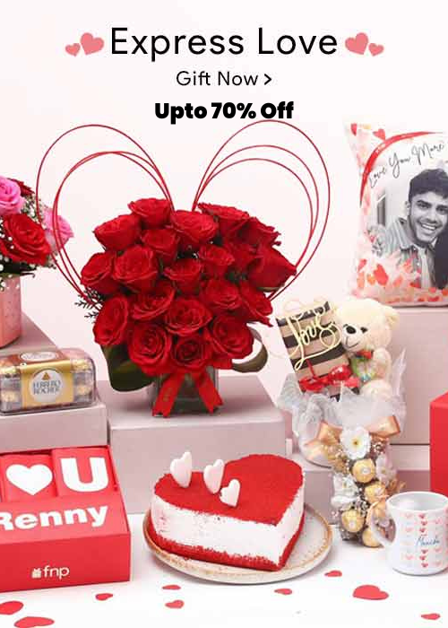 Upto 70% Off + additional 15% Off Valentine's Week FnP Discount coupon