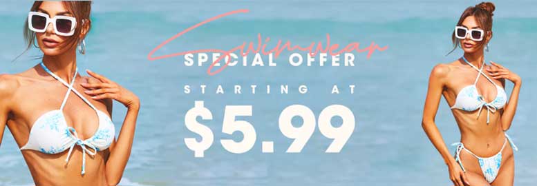 Swimwear Special Offer