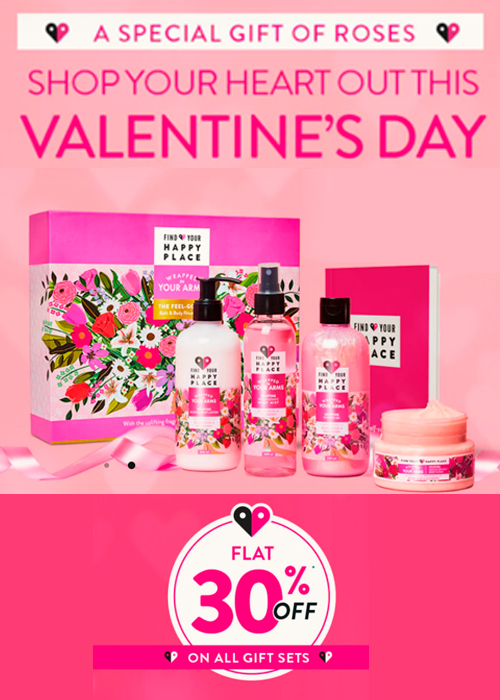 Valentine's Day Offer! Flat 30% Off On Special Roses Gift Sets + 10% Cashback