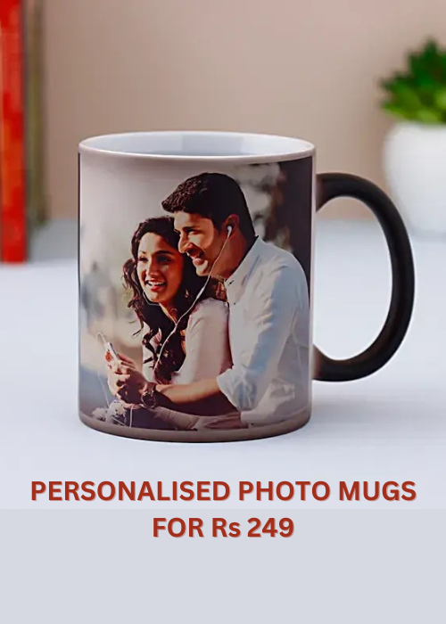Personalised Photo Mugs for Rs. 249 Fnp discount coupon