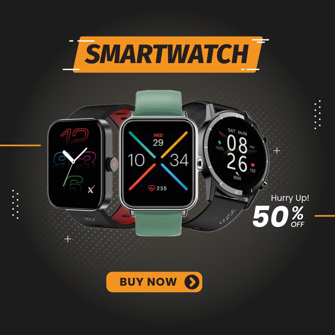 50% Off - Noise Smartwatches