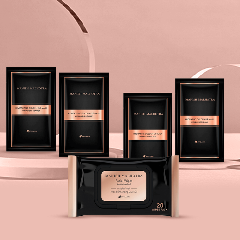 MANISH MALHOTRA LUSCIOUS LIPS, BRIGHTER EYES - SKINCARE COMBO